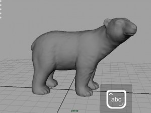 polar bear 3Dモデル