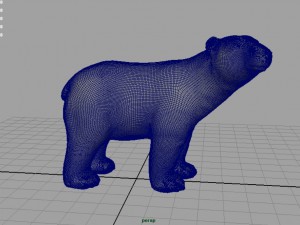 polar bear 3Dモデル