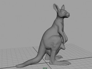 kangaroo Modelo 3D