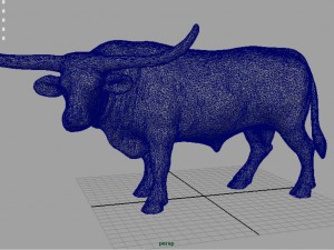 texas longhorn Modelo 3D