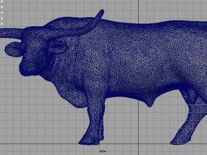 texas longhorn Modelo 3D