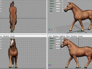 кінь 3D Модель