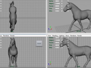 horse Model 3D