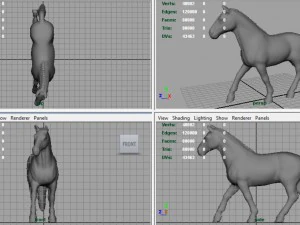 кінь 3D Модель