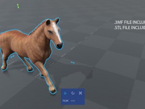 horse Model 3D