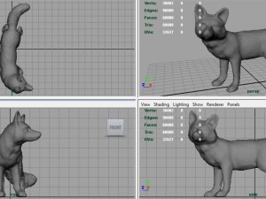 fox 3D Модель