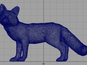 fox 3D Модель