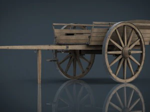 farm cart 3D Model