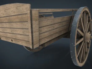 farm cart 3D Model