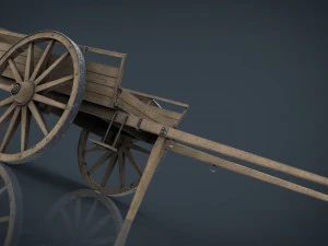 farm cart 3D Model