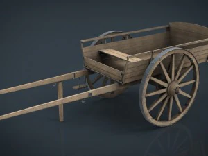 farm cart 3D Model