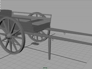 farm cart 3D Model