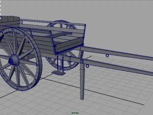 farm cart 3D Model