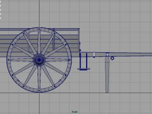 farm cart 3D Model