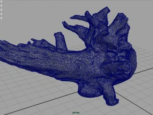 tronco morto 2 Modelo 3D