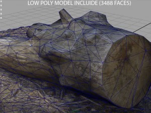dead trunk 4 3D Model