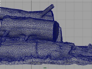 wooden logs 3D 모델