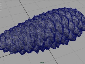 pinecone Model 3D