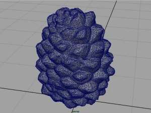 pinecone 2 3D Model