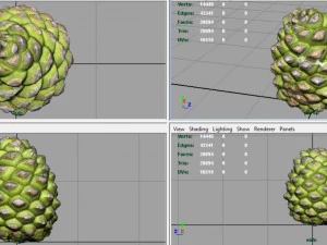 pinecone 2 3D Model