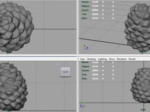 pinecone 2 Modelo 3D