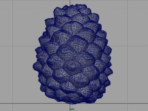 pinecone 2 3D Model