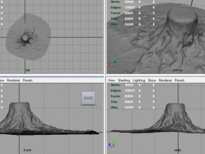 tree stump 2 3D Model