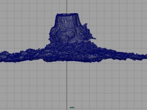 tree stump 4 3D-Modell