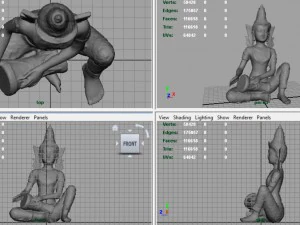 buddha 5 3D Model