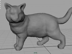 gato Modelo 3D