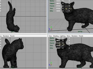 gato Modelo 3D