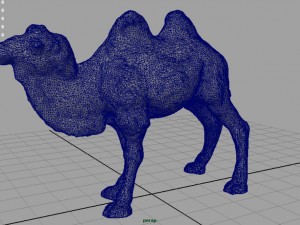bactrian camel 3D 모델