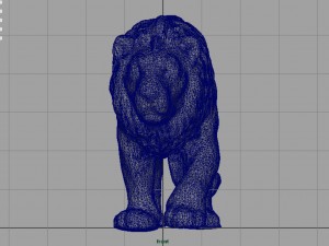 realistic lion 3D Model