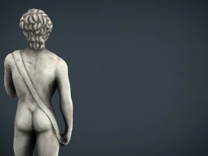 statua del David di Michelangelo Modello 3D