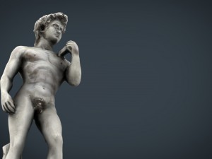 david statue by michelangelo 3D Model