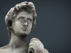 statua del David di Michelangelo Modello 3D