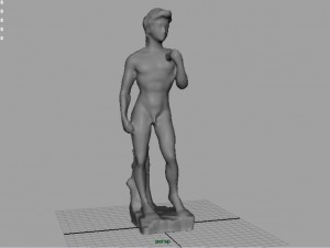 david statue by michelangelo 3D Model