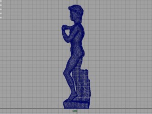david statue by michelangelo 3D Model