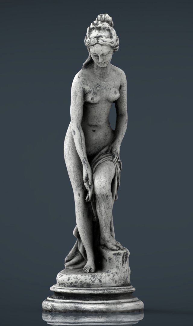 venus at bath 3D Model .c4d .max .obj .3ds .fbx .stl .blend 