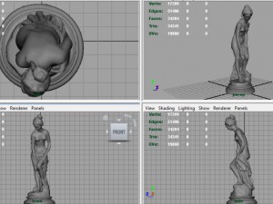 venus at bath 3D Model