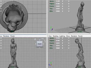 venus at bath 3D Model