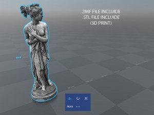 venus italic of canova 3D Модель
