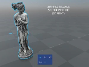 venus italic of canova 3D Model