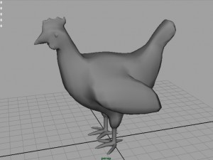 chiken Model 3D