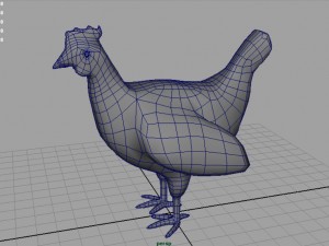 chiken Model 3D