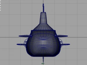 submarine typhoon-class 3D Model