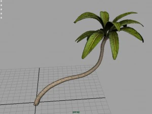 palm tree 2 3D Model