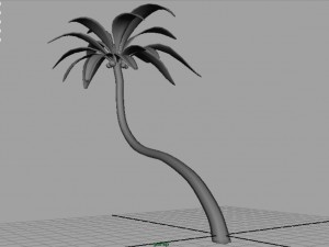 palm tree 2 3D-Modell