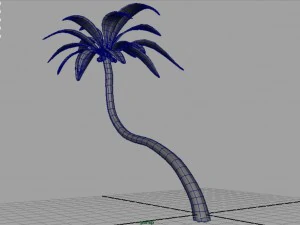 palm tree 2 3D Model