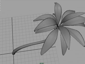 palm tree 2 3D Model